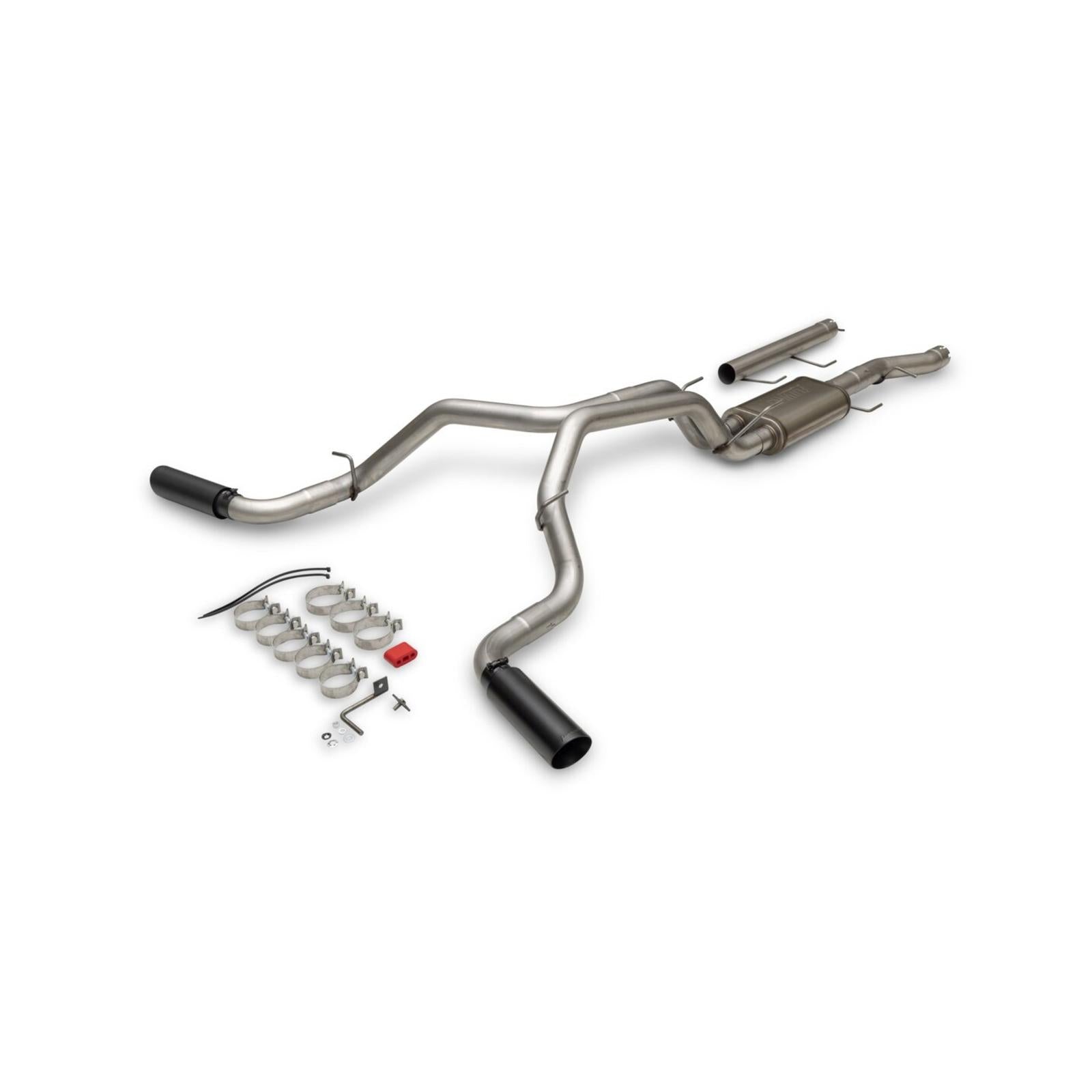 Flow Fx Cat-Back Exhaust System Fits 2014-2024 Ram 2500 6.4-Liter Hemi, Cat-Back, Dual Rear Exit, Flow Fx Stainless Steel Exhaust System Flowmaster