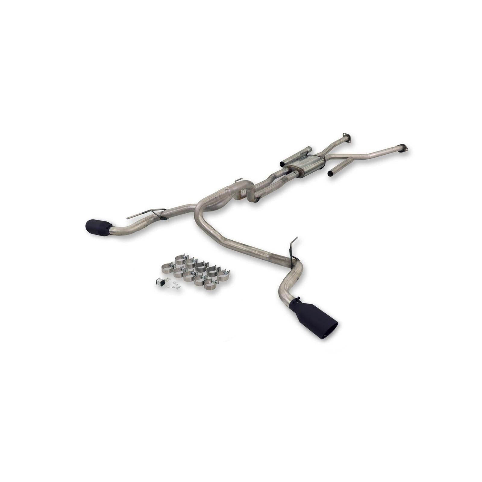 Flow Fx Cat-Back Exhaust System Fits 2022-2025 Toyota Tundra 3.4-Liter Turbo, Cat-Back, Dual Side Exit, Stainless Steel Exhaust System Flowmaster