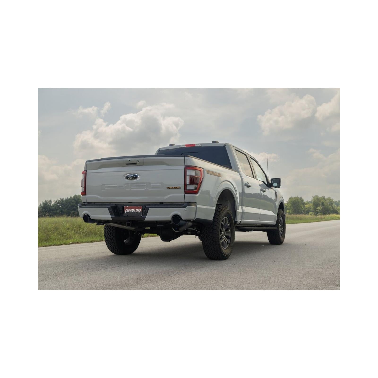 Flow Fx Cat-Back Exhaust System Fits 2021-2025 Ford F-150 With 2.7, 3.5, 5.0-Liter And Powerboost Engines With Factory Dual Tailpipes Flowmaster