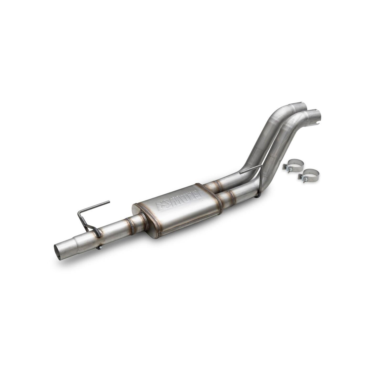Flow Fx Direct Fit Muffler Fits 2021-2025 Ford F-150 With 2.7, 3.5 And 5.0-Liter Non-Powerboost Engines With Factory Dual Tailpipes Flowmaster