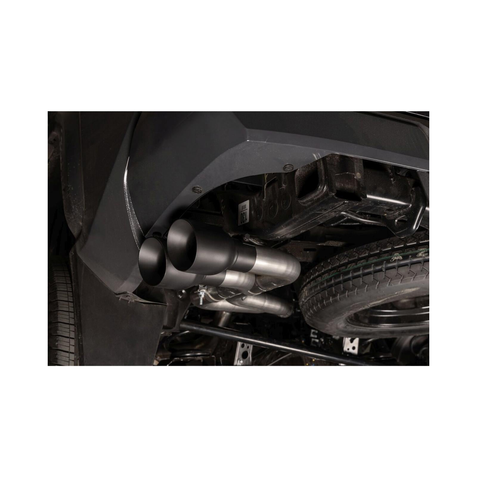 Flow Fx Cat-Back Exhaust System Fits 2024-2025 Toyota Tacoma 2.4-Liter, All Wheelbases, Flowfx Dual Out Same Side Cat-Back Exhaust System, Stainless Steel – Moderate Sound Flowmaster