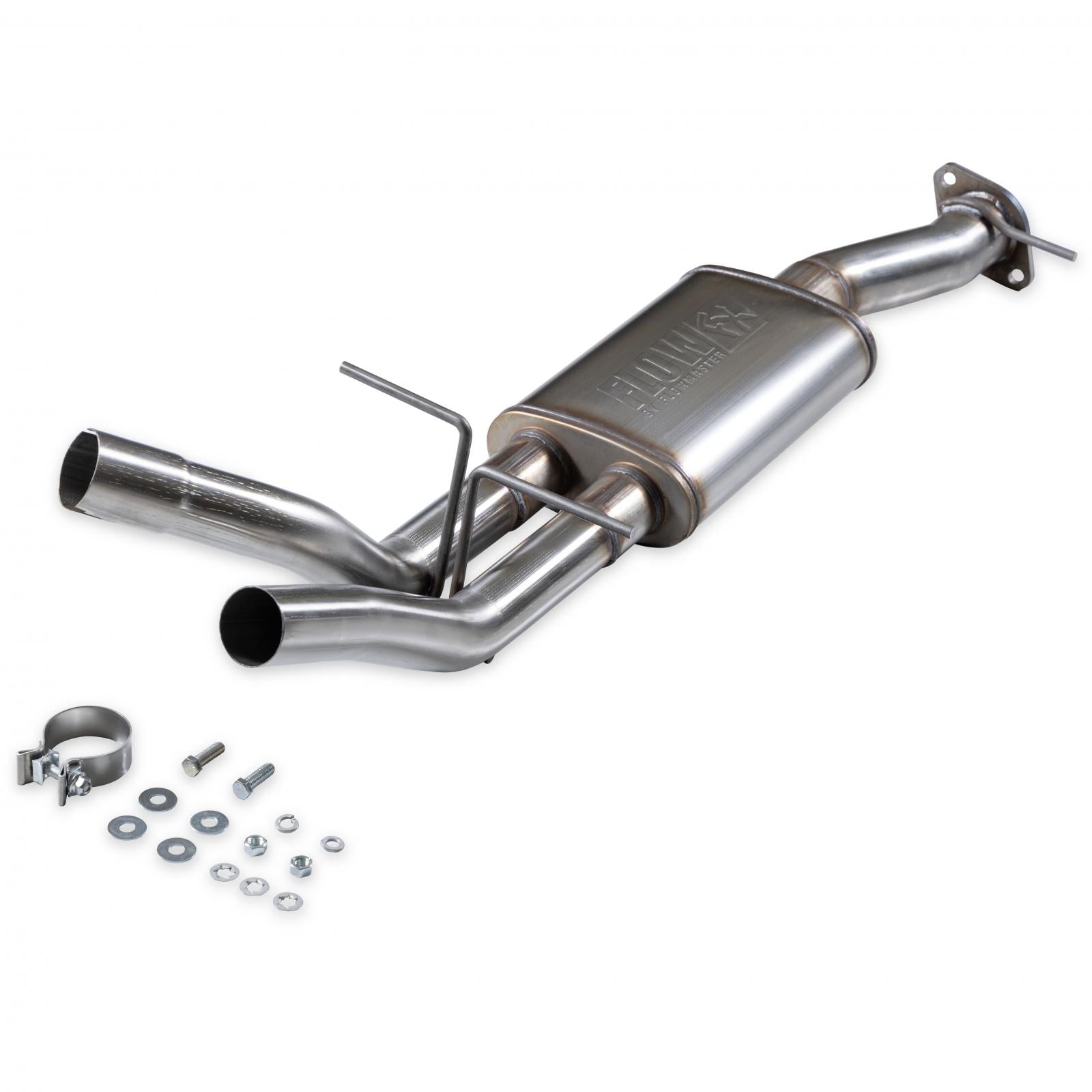 Flow Fx Direct Fit Muffler Fits 2025 2026 Ram 1500 3.0L Standard Output, Flowfx Direct-Fit Muffler Exhaust System, 409 Stainless Steel Flowmaster