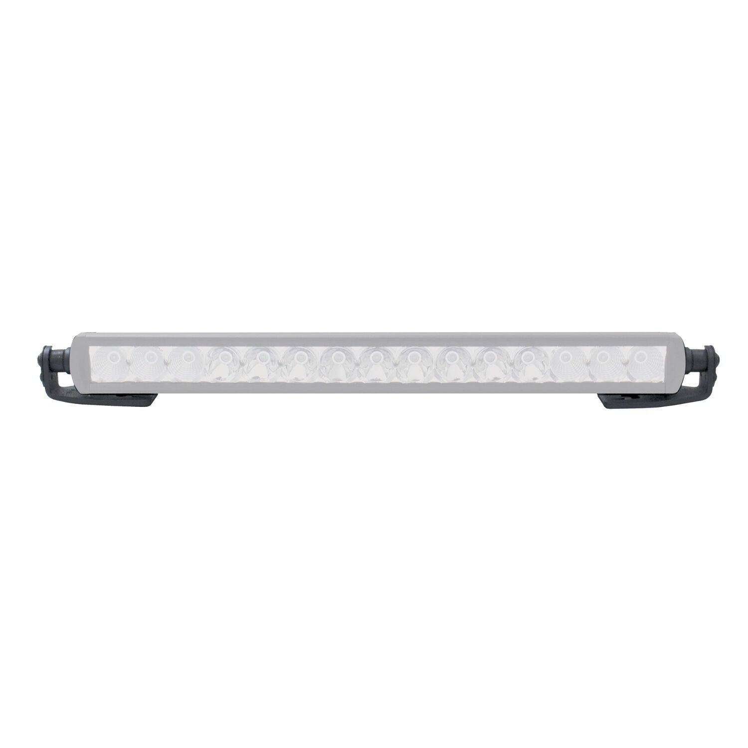 XE Center Hood Light Mount for a 20 Inch Single Row LED Bar Textured Black 2018-2026 Jeep Wrangler JL 2020-2025 Jeep Gladiator Go Rhino