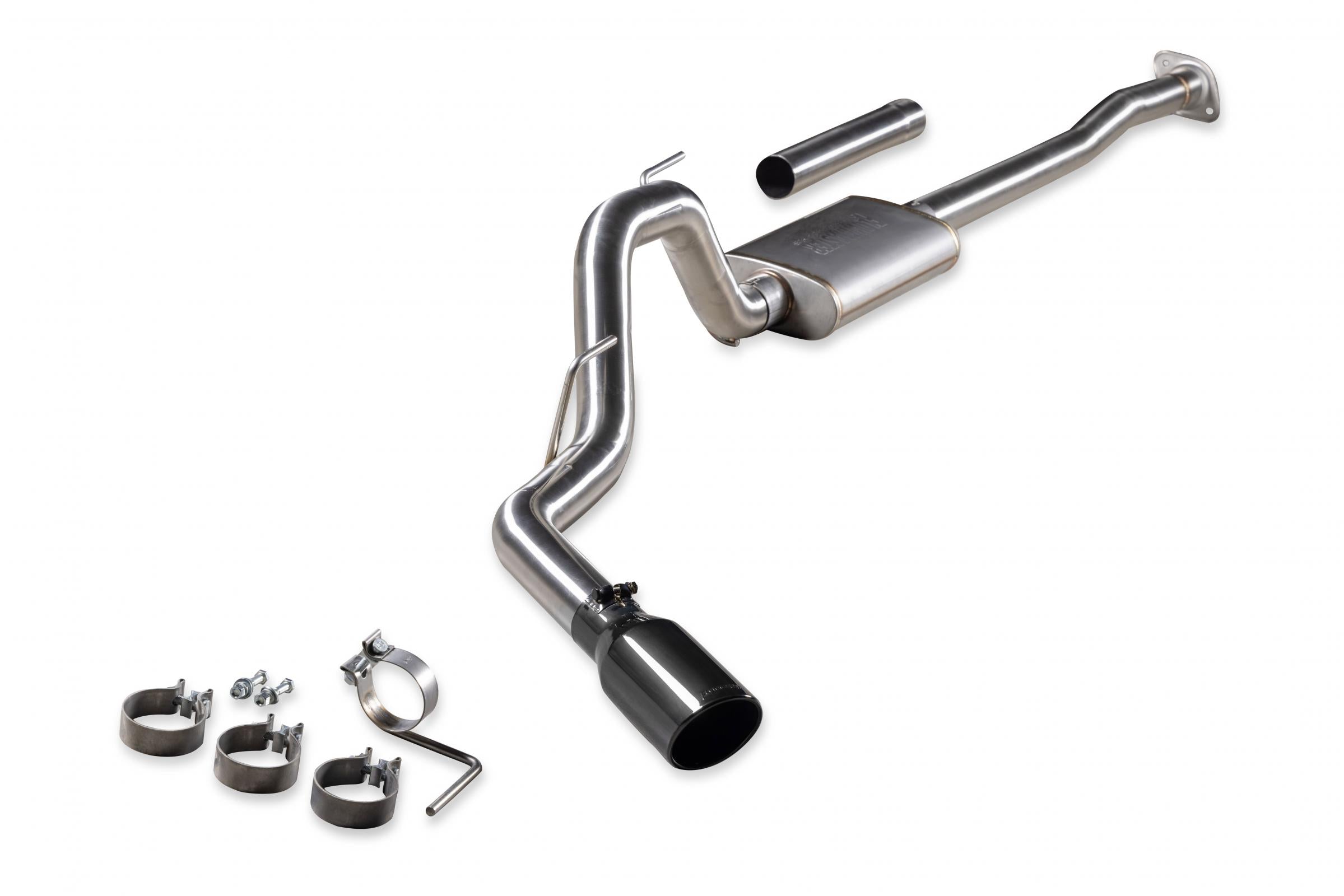 Signature Series Exhaust System Fits 2015-2020 Ford F-150 2.7L / 3.5L Ecoboost, 3.5L Ti-Vct, 5.0L, 304 Stainless Steel, Single Exit Exhaust Flowmaster