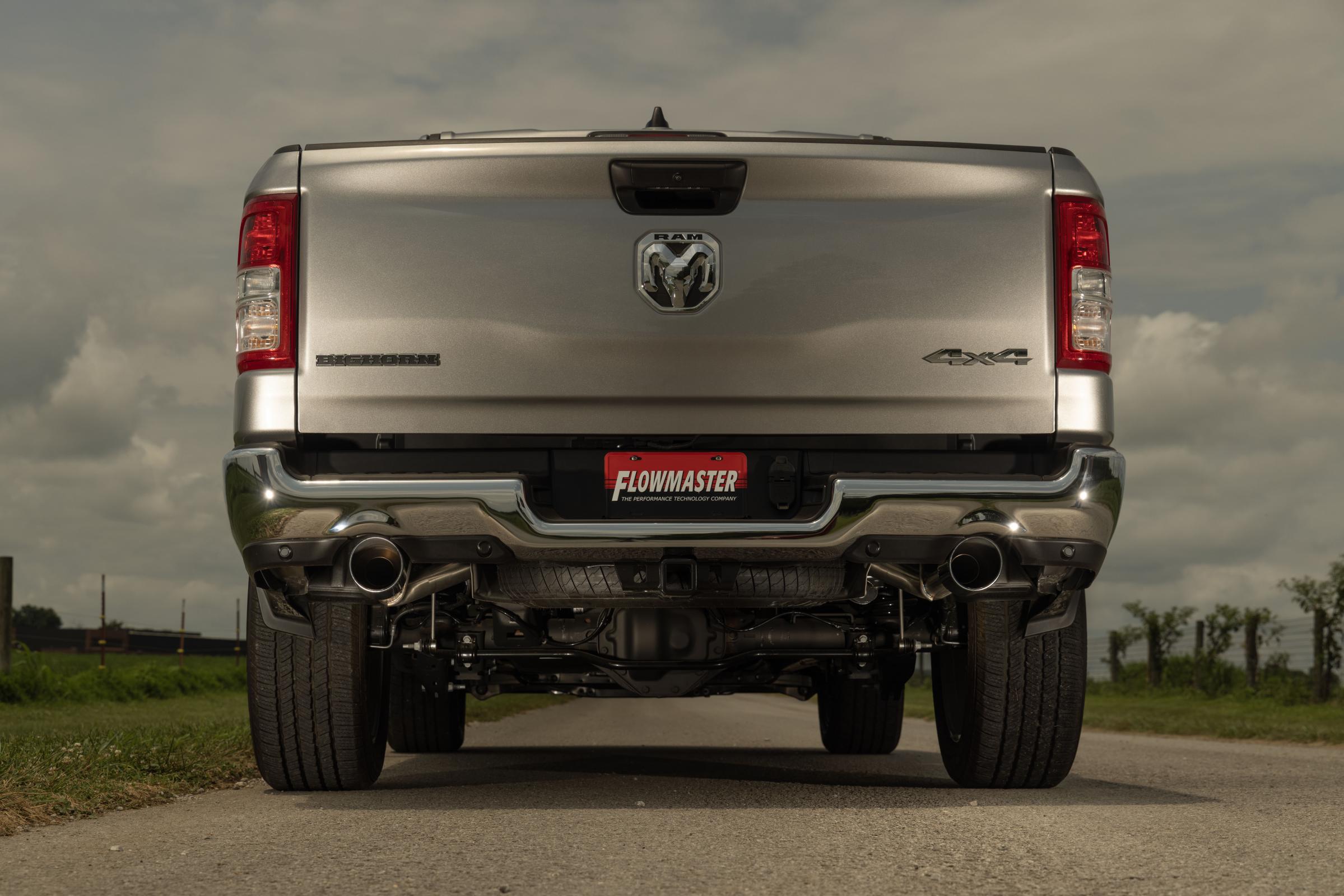 Signature Series Exhaust System Fits 2019-2024, 2026 Ram 1500 (New Body) With 5.7L Hemi And Factory Dual Exhaust, 304 Stainless Steel Exhaust Flowmaster