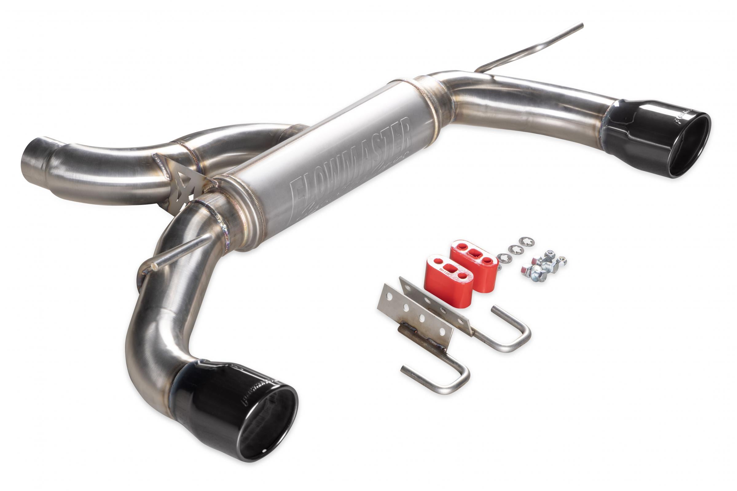 Signature Series Exhaust System Fits 2021-2025 Ford Bronco 2.3/2.7-Liter, Axle-Back, 304 Stainless Steel, Dual Rear Exit Exhaust Flowmaster