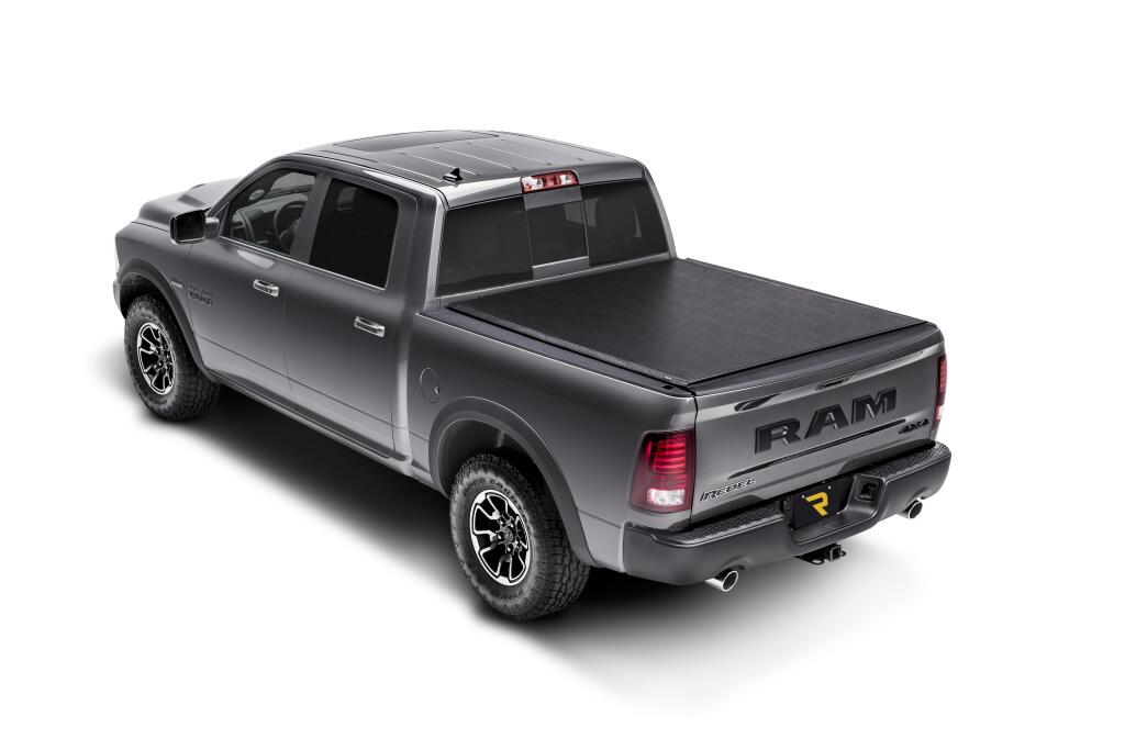 Deuce Tonneau Cover Black 2009-2018 (2019-2023 Classic) Ram 1500/2010-2025 2500/3500 8 Foot Bed without RamBox Truxedo