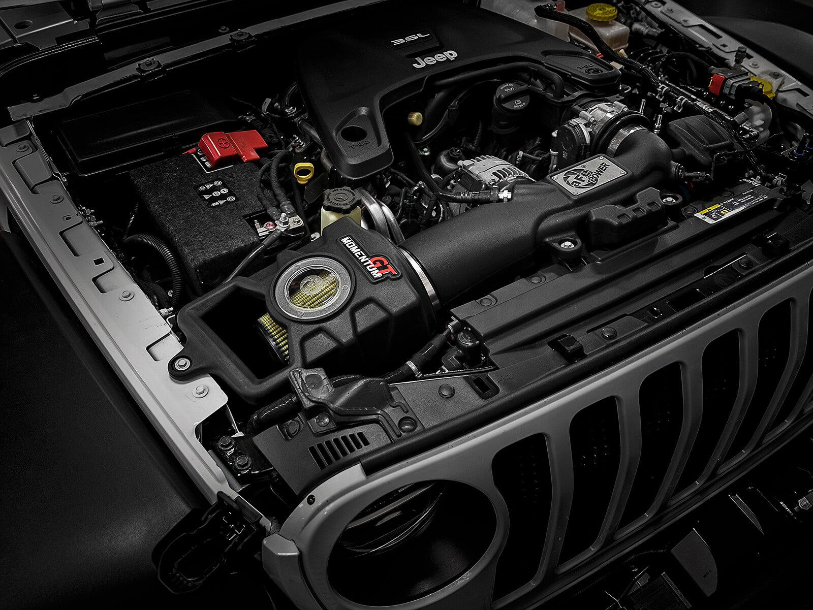 Momentum GT Cold Air Intake System w/ Pro Guard 7 Filter Jeep Wrangler (Jl)/Gladiator (Jt) 18-26 V6-3.6L