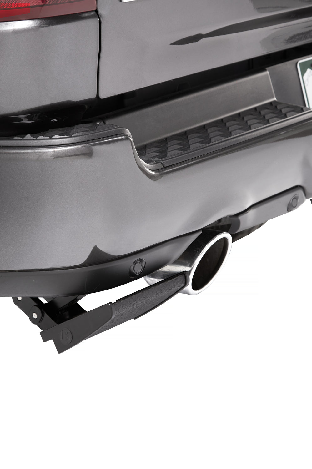 TrekStep Truck Bed Step Rear Mount For Ram 2019-2024 2500/3500 Passenger Side Black Bestop