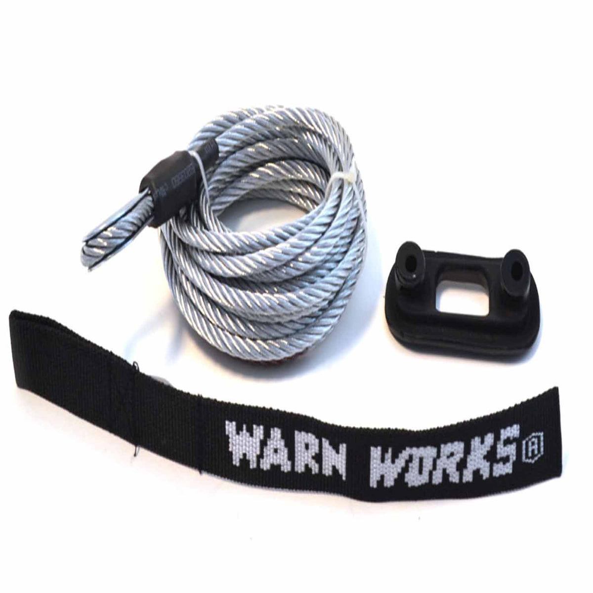 Replacement Steel Winch Rope for PullzAll, 7/32 in x 15 ft