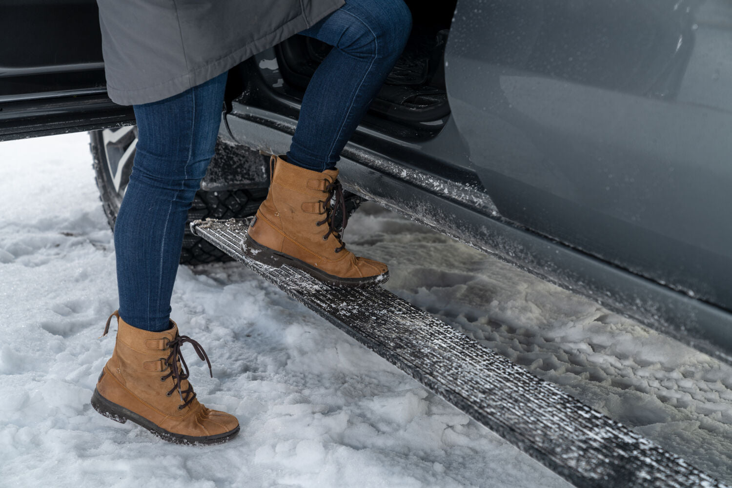 PowerStep Electric Running Boards Plug N Play System For 2019-2021 Sil