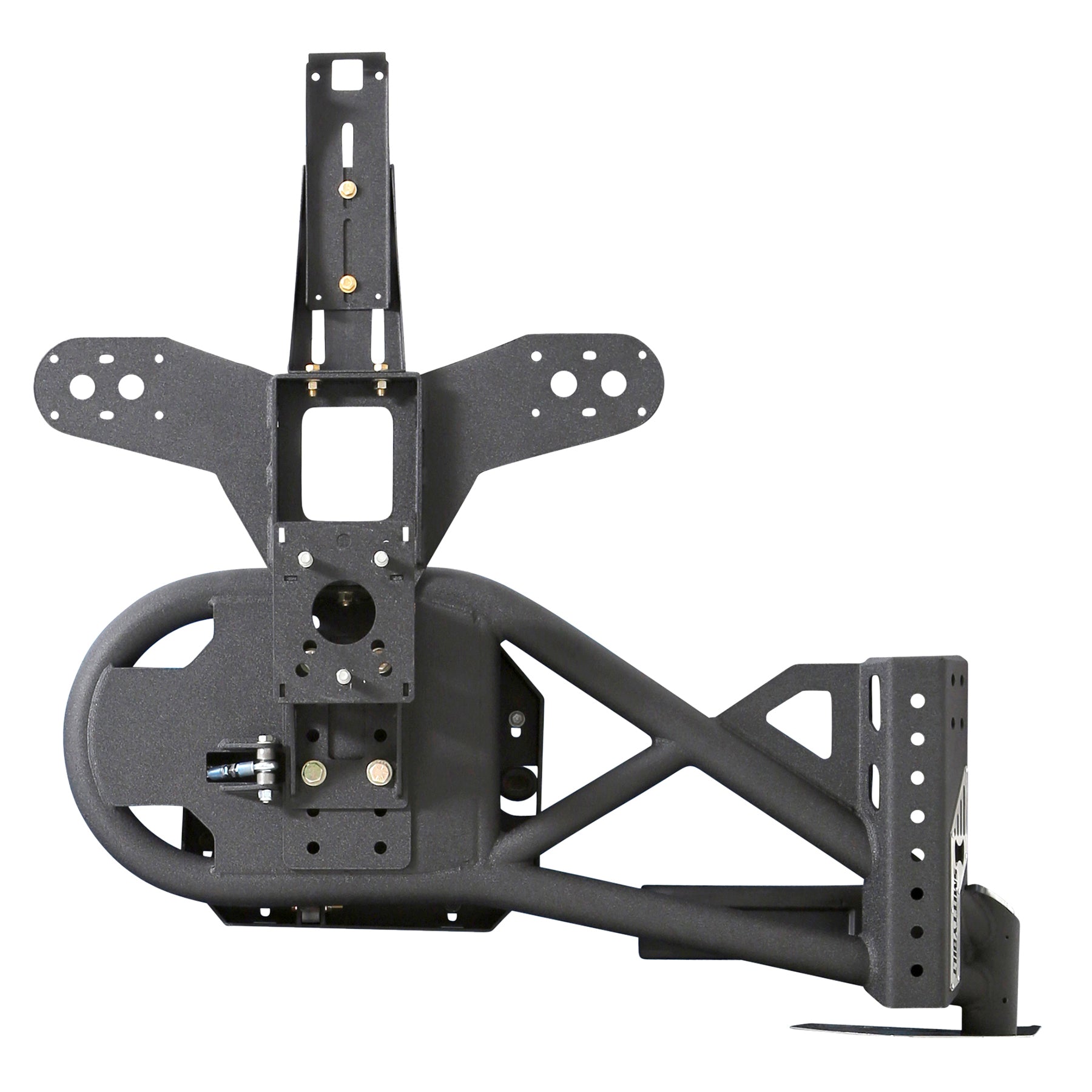07-18 Wrangler JK 2/4 Door SRC Gen 2 Bolt On Tire Carrier Smittybilt