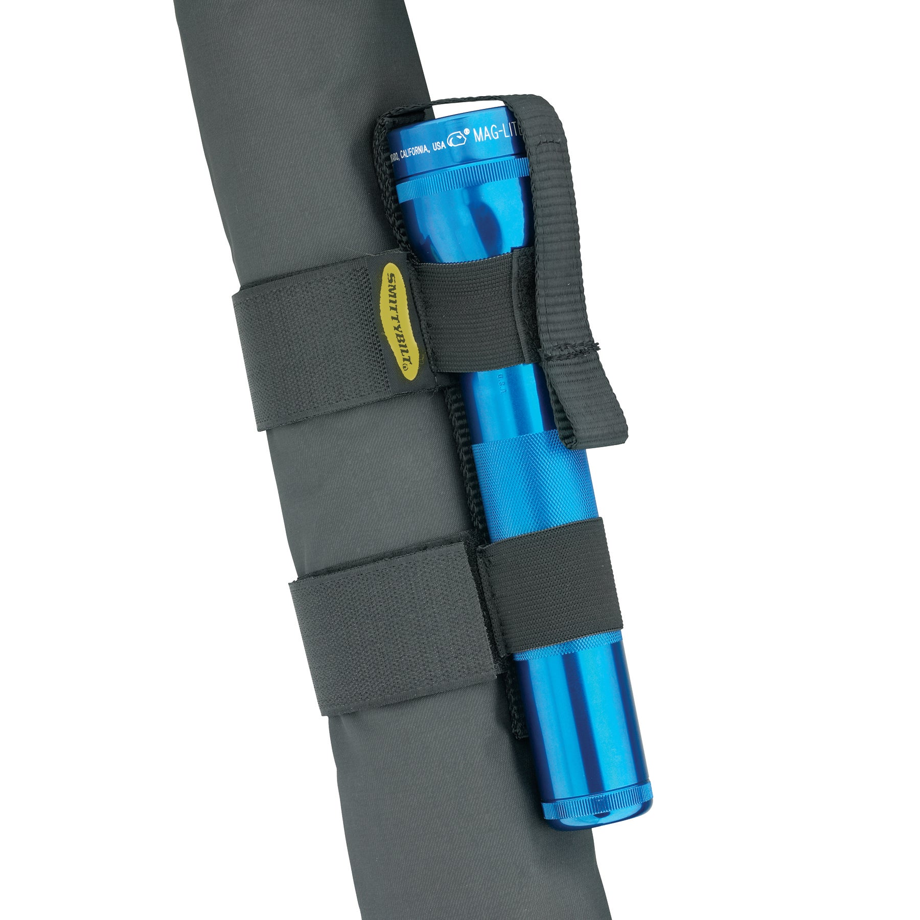 Roll Bar Mount Mag Light Holder Black Smittybilt