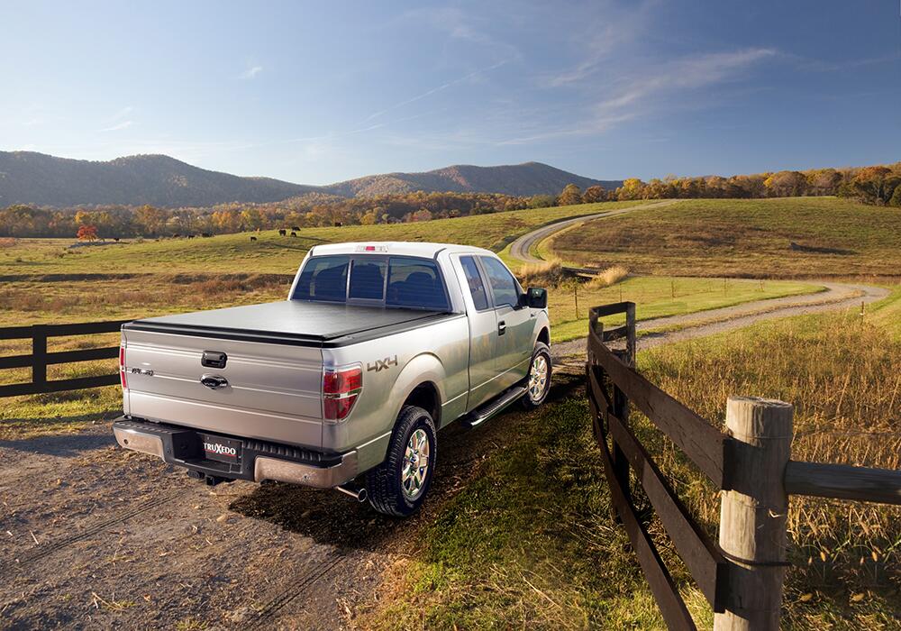 Deuce Tonneau Cover Black 2008-2016 Ford F-250/350/450 8 Foot 2 Inch Bed Truxedo