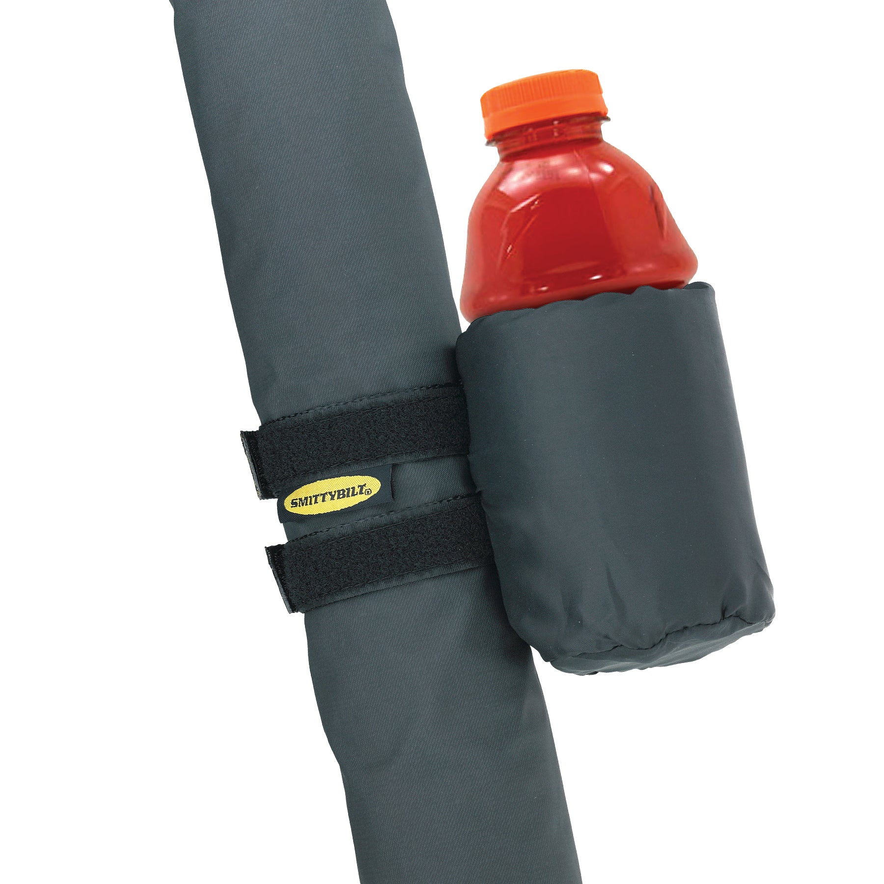 Roll Bar Mount Drink Holder Black Smittybilt