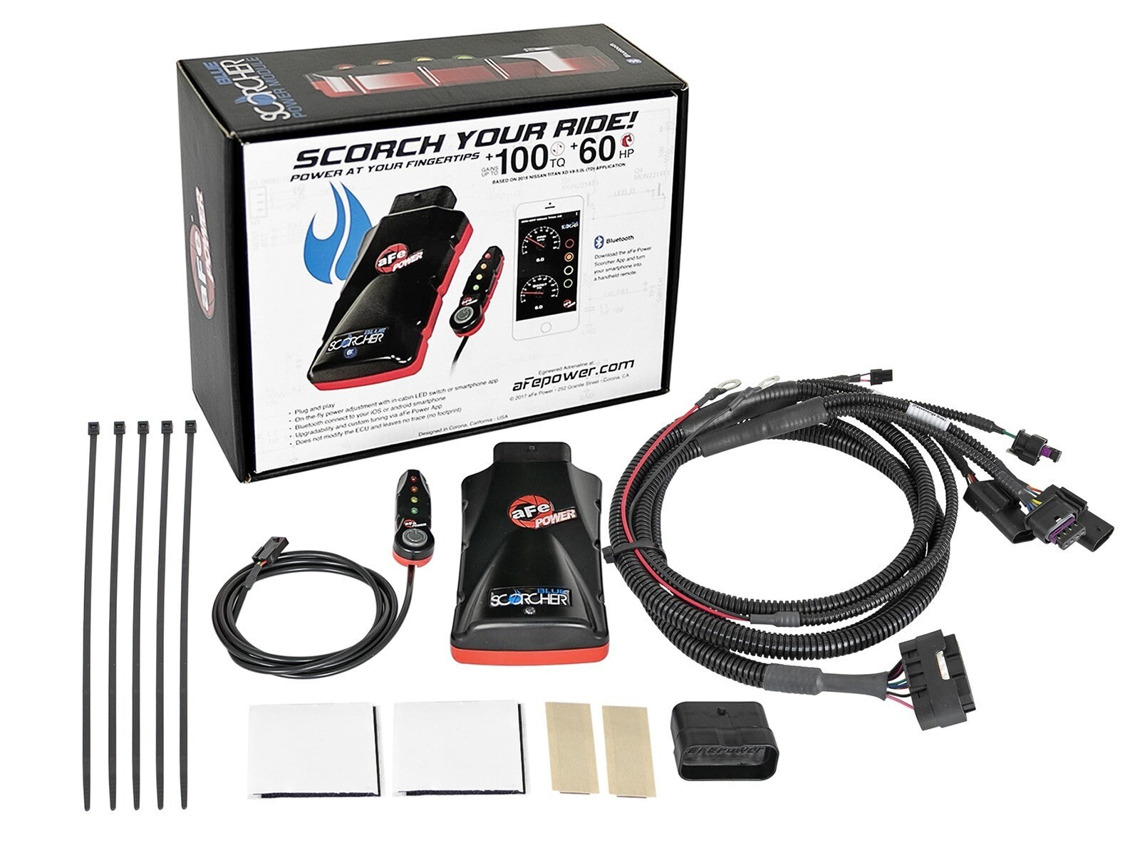 Scorcher Blue Bluetooth Capable Power Module Ford F-150 21-26 V6-2.7L/3.5L Twin Turbo