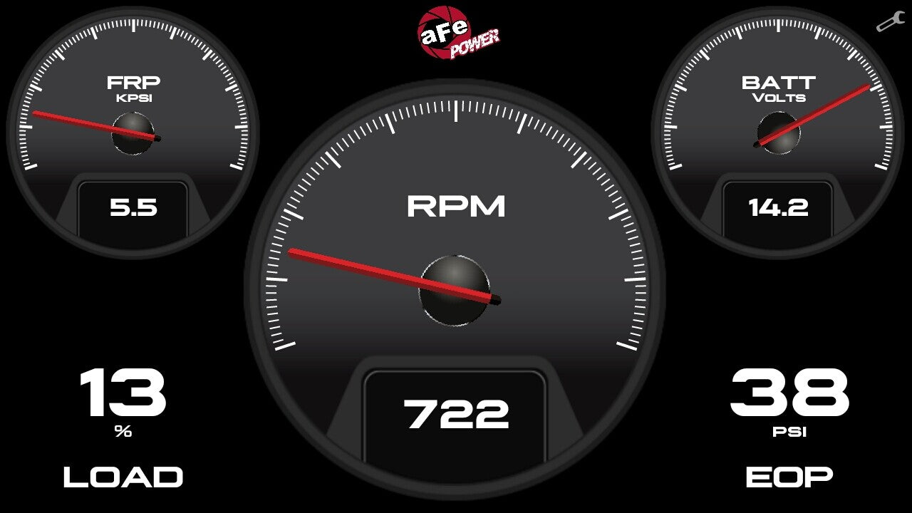 Agd 5-1/2 Inch Digital Gauge Display Monitor Dodge/Ram/Ford/GM Diesel Trucks 08-23 L6-6.7L Turbo Diesel/V8-6.4L/6.6L/6.7L Turbo Diesel