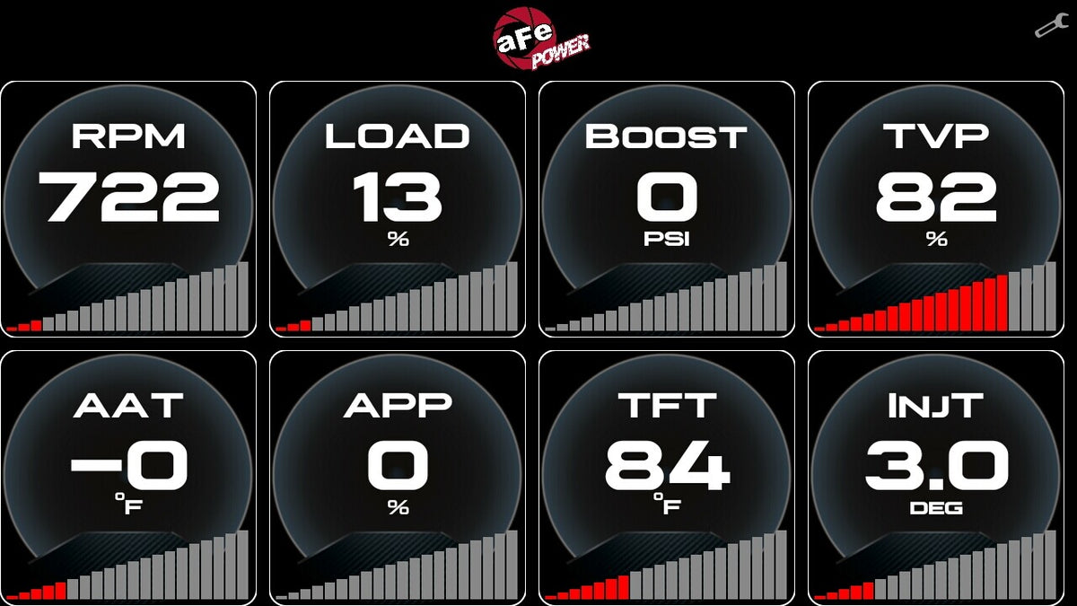 Agd 5-1/2 Inch Digital Gauge Display Monitor Dodge/Ram/Ford/GM Diesel Trucks 08-23 L6-6.7L Turbo Diesel/V8-6.4L/6.6L/6.7L Turbo Diesel