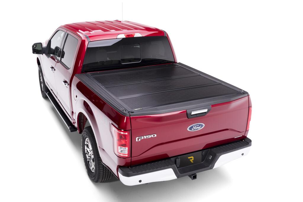 BAKFlip F1 Hard Folding Truck Bed Cover 2004-2014 Ford F-150 5 Foot 7 Inch Bed without Cargo Management System BAK