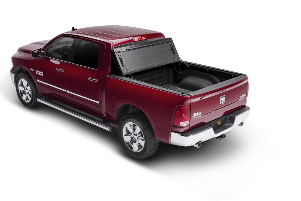 BAKFlip F1 Hard Folding Truck Bed Cover 2016-2023 Toyota Tacoma 5 Foot Bed with Deck Rail System BAK