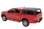 Supertop Truck Bed Cap 2 For Ford 2019-2024 Ranger 5.0 Foot Black Diamond PVC Coated Sailcloth No Drill Bestop