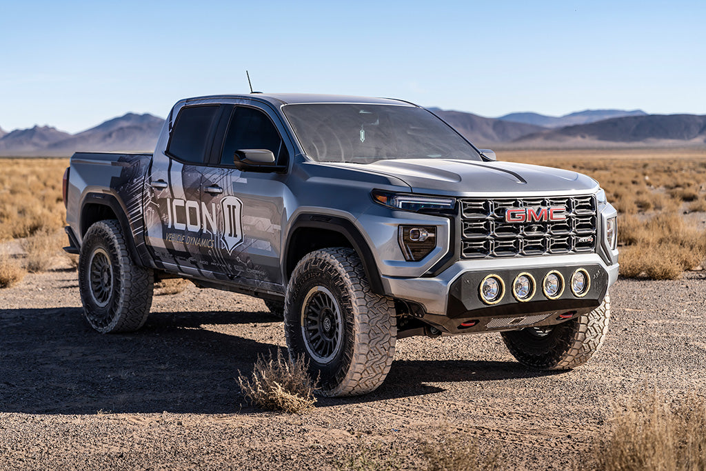 2023-2024 Canyon/Colorado 0-1 Inch Lift Rear 2.5 Vs Piggyback Reservoir W/ CDCV Shocks Pair Icon Vehicle Dynamics