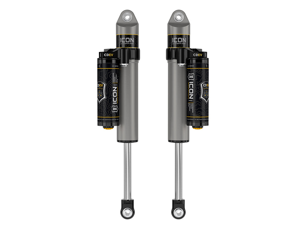 2023-2024 Canyon/Colorado 0-1 Inch Lift Rear 2.5 Vs Piggyback Reservoir W/ CDEV Shocks Pair Icon Vehicle Dynamics