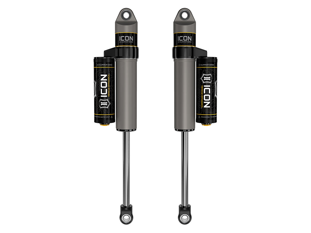 2023-2024 Canyon/Colorado 0-1 Inch Lift Rear 2.5 Vs Piggyback Reservoir Shocks Pair Icon Vehicle Dynamics