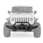 Atlas Front Bumper Winch Compatible 2018-2023 Jeep Wrangler Smittybilt