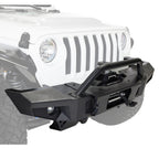 Atlas Front Bumper Winch Compatible 2018-2023 Jeep Wrangler Smittybilt