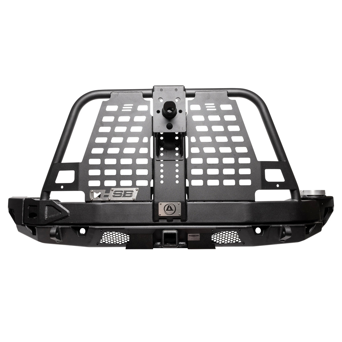 Atlas Rear Bumper and Tire Gate 2018-2023 Jeep Wrangler Smittybilt