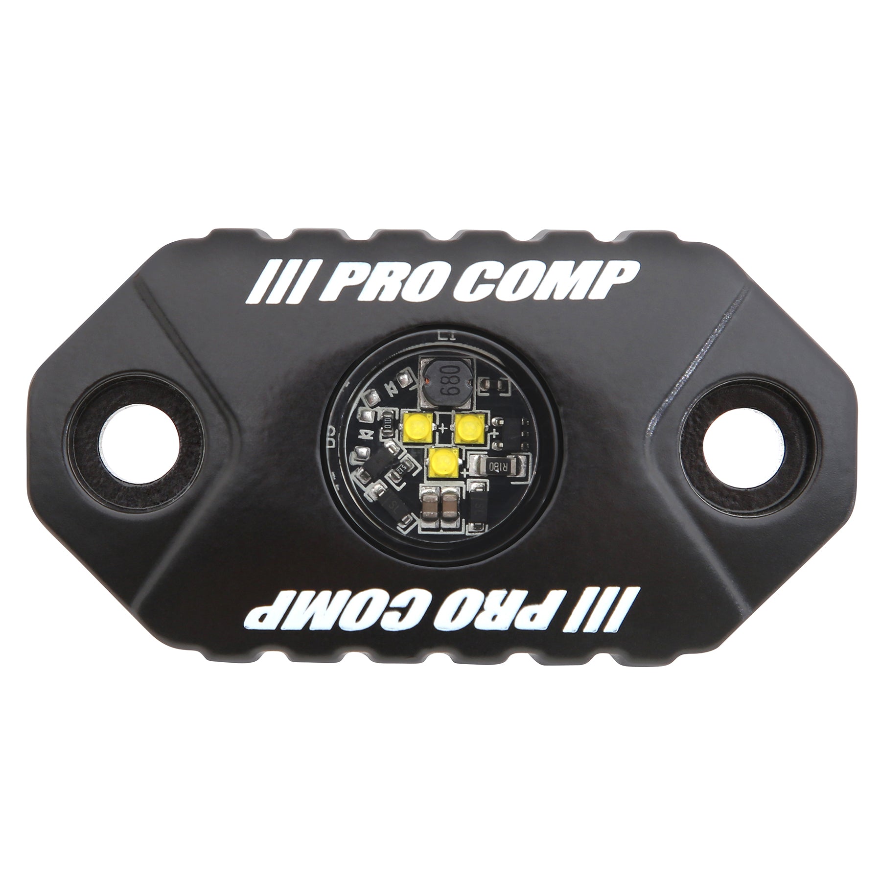 Front Inner Fender Liner w/ Pro Comp LED Rock Lights 2020-Up Jeep Gladiator; 2018-2022 Jeep Wrangler Smittybilt