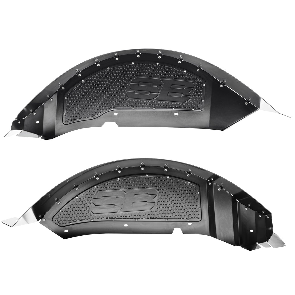 Front and Rear Inner Fender Liner Kit 4d kit 2018-2022 Jeep Wrangler 4 Doors Smittybilt