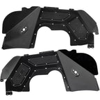 Front and Rear Inner Fender Liner Kit 4d kit 2018-2022 Jeep Wrangler 4 Doors Smittybilt