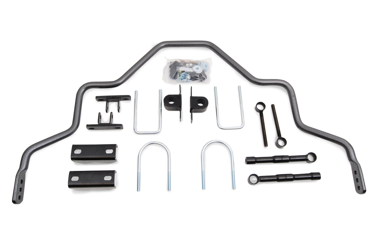 1-1/8 Inch Rear Sway Bar Kit 2019-2026 Silverado/Sierra Pickup W/ 2-4 Inch Lift Hellwig