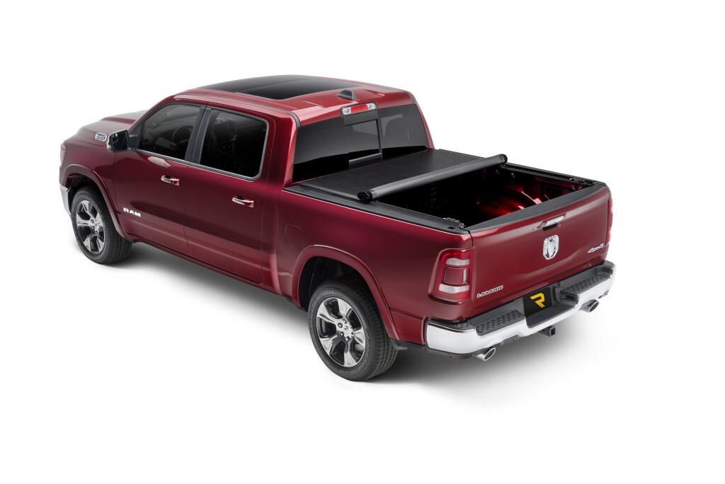 Deuce Tonneau Cover Black 2019-2026 (New Body Style) Ram 5 Foot 7 Inch Bed without RamBox without Multifunction Tailgate Truxedo
