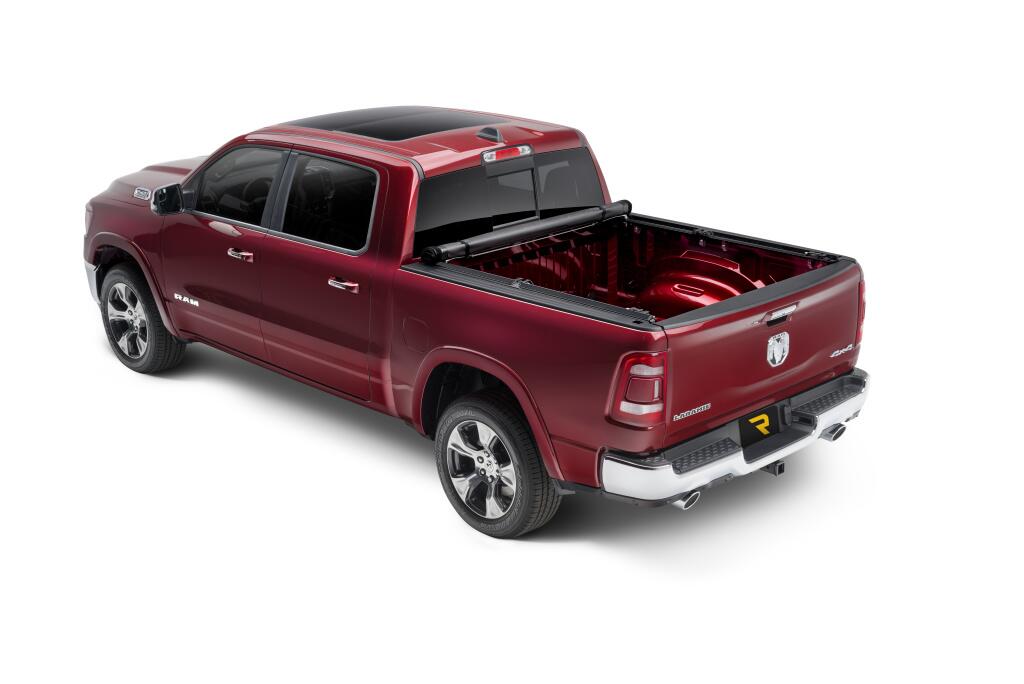 Deuce Tonneau Cover Black 2019-2026 (New Body Style) Ram 5 Foot 7 Inch Bed without RamBox without Multifunction Tailgate Truxedo