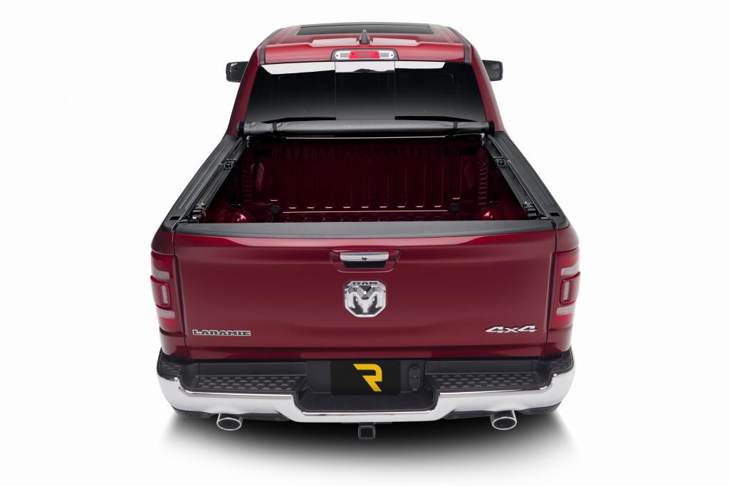 Deuce Tonneau Cover Black 2019-2026 (New Body Style) Ram 1500 6 Foot 4 Inch Bed without RamBox without Multifunction Tailgate Truxedo