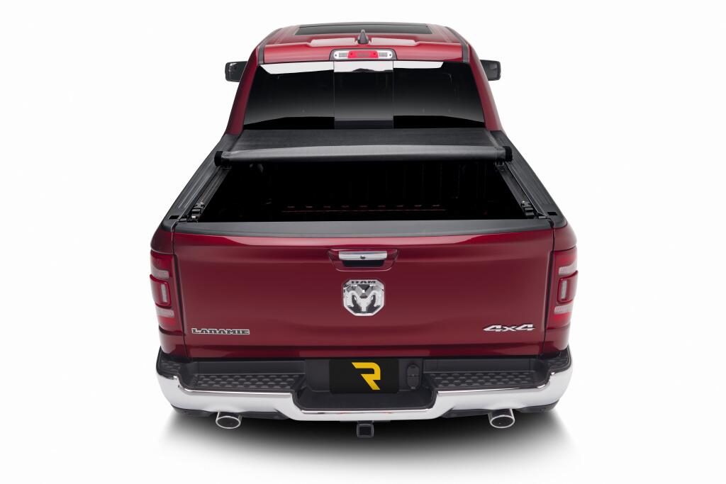 Deuce Tonneau Cover Black 2019-2026 (New Body Style) Ram 1500 6 Foot 4 Inch Bed without RamBox without Multifunction Tailgate Truxedo