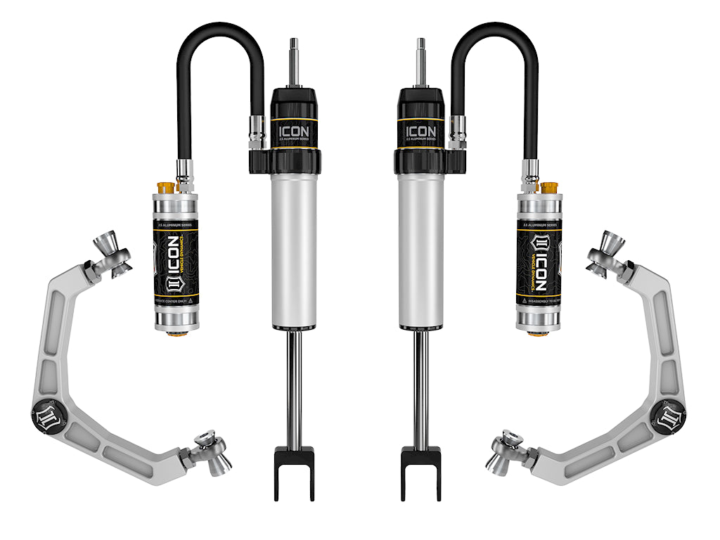 20-Up GM HD 0-2 Inch CDCV Shock Sys W/ Billet UCA Icon Vehicle Dynamics