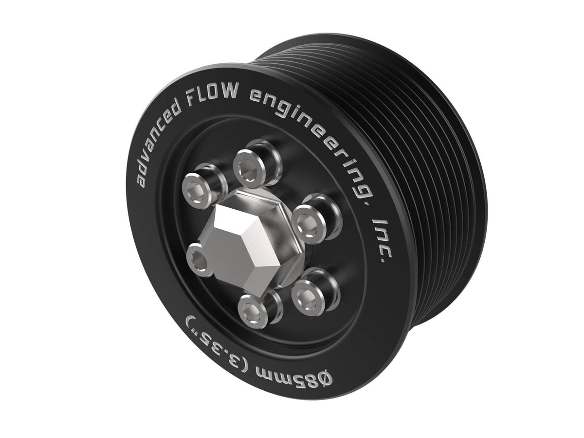 Supercharger Power Pulley Kit w/ Hub 3.35 Inch Dodge Charger/Challenger Hellcat 15-23 V8-6.2L Supercharged