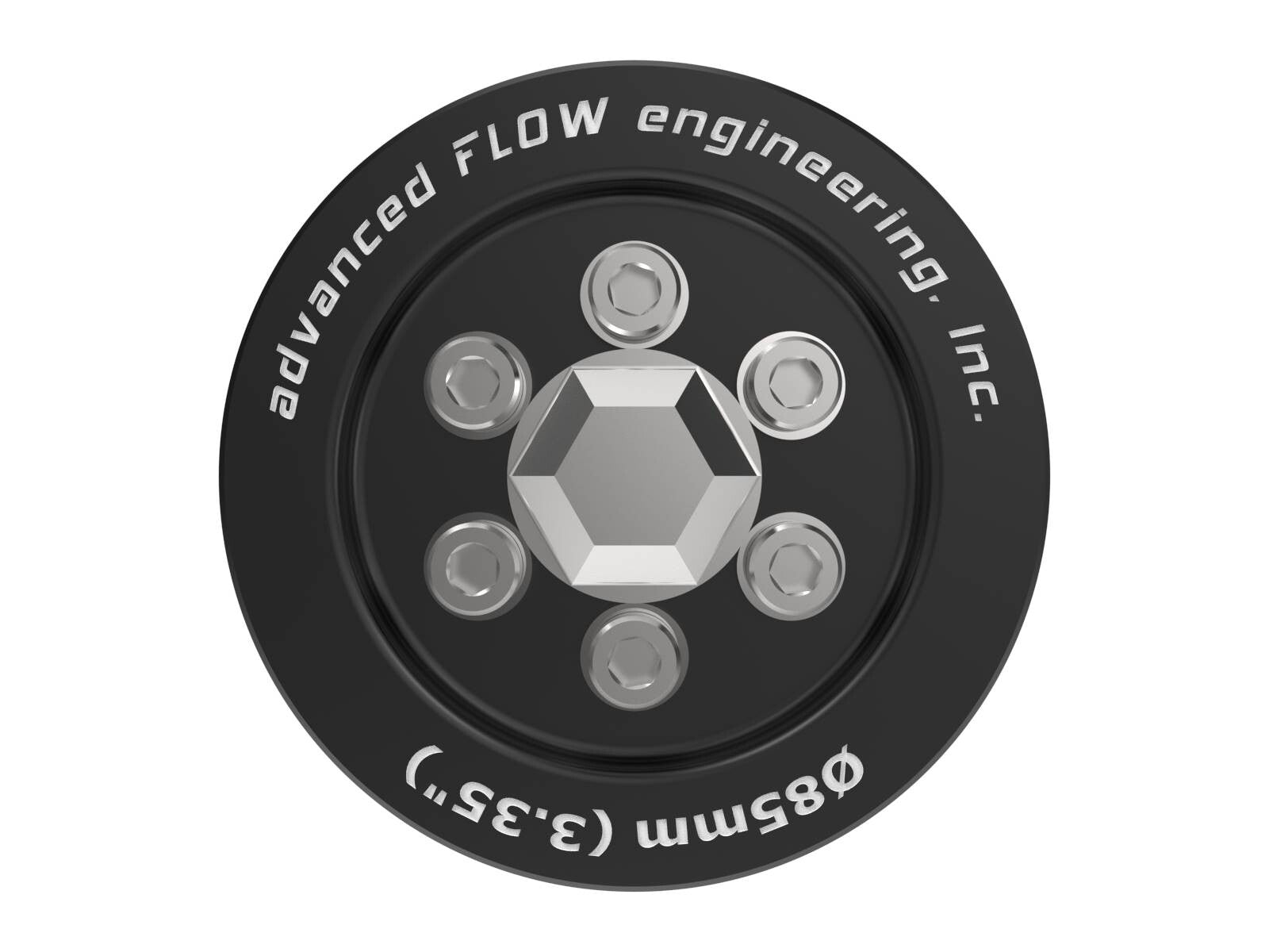 Supercharger Power Pulley Kit w/ Hub 3.35 Inch Dodge Charger/Challenger Hellcat 15-23 V8-6.2L Supercharged