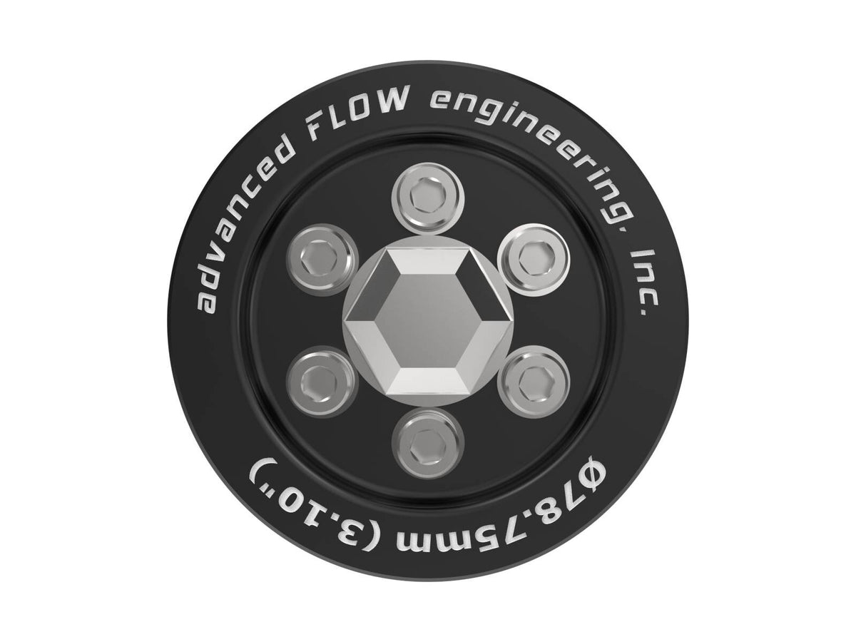 Supercharger Power Pulley Kit w/ Hub 3.10 Inch Dodge Charger/Challenger Hellcat 15-23 V8-6.2L Supercharged