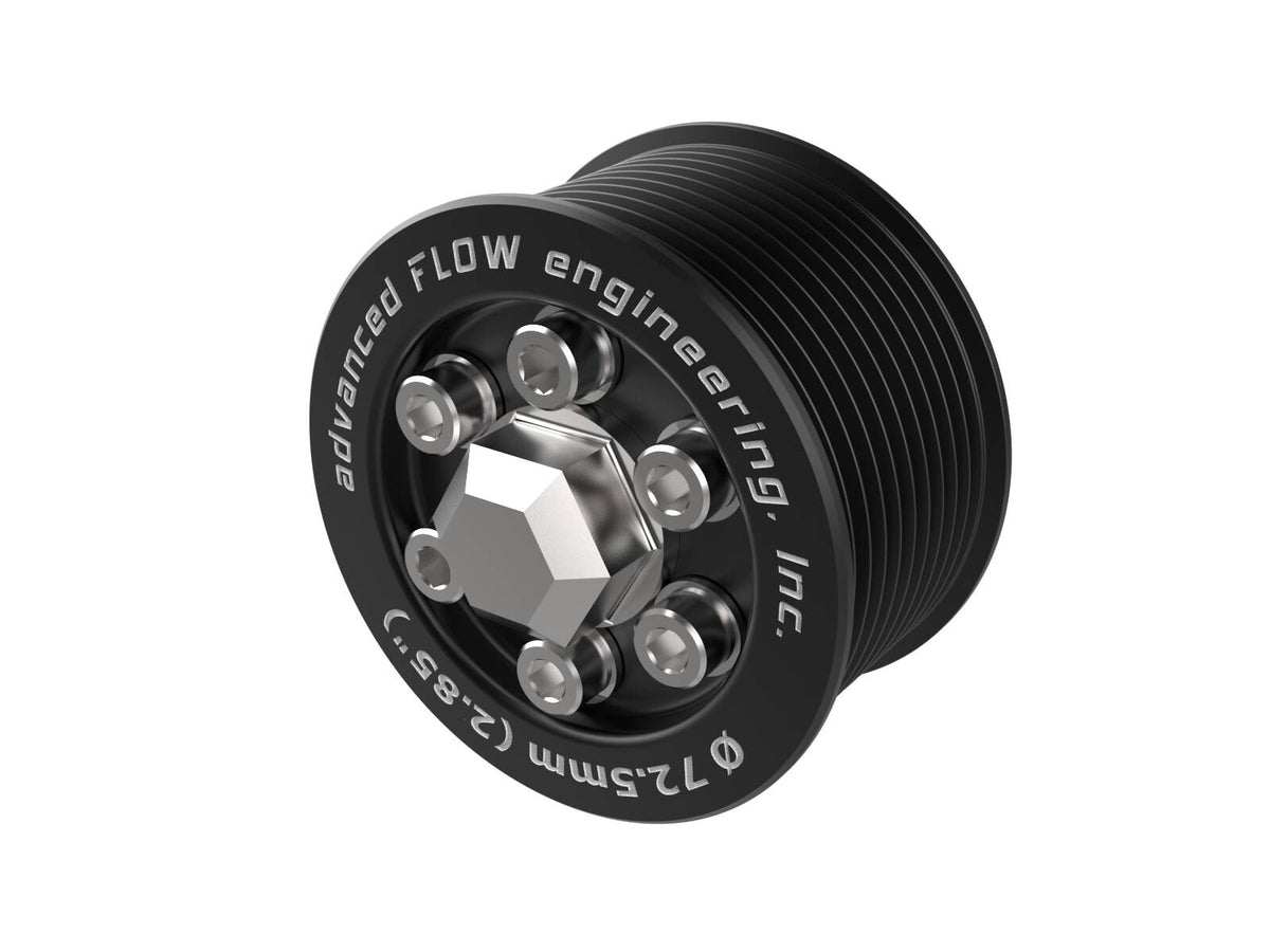 Supercharger Power Pulley Kit w/ Hub 2.85 Inch Dodge Charger/Challenger Hellcat 15-23 V8-6.2L Supercharged