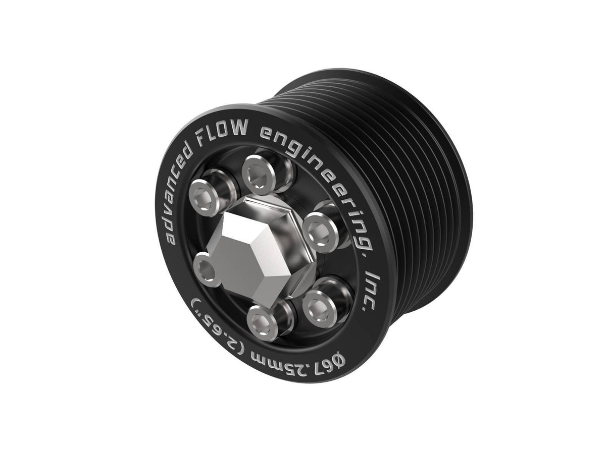 Supercharger Power Pulley Kit w/ Hub 2.65 Inch Dodge Charger/Challenger Hellcat 15-23 V8-6.2L Supercharged