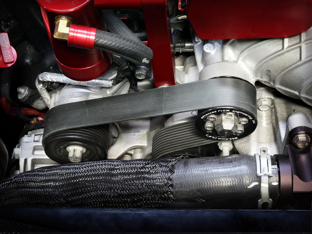 Supercharger Power Pulley Kit w/ Hub 2.50 Inch Dodge Charger/Challenger Hellcat 15-23 V8-6.2L Supercharged