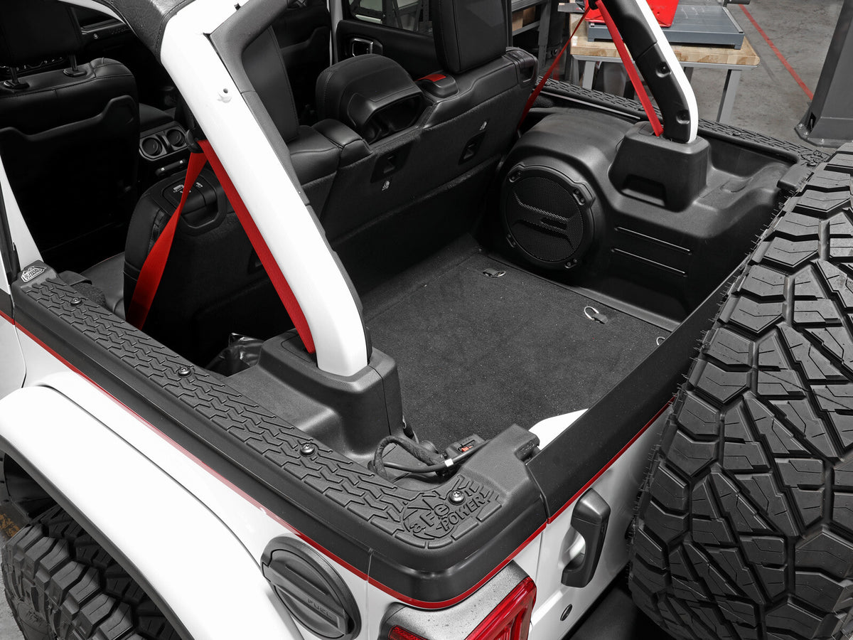 Terra Guard Tub Rail Covers Jeep Wrangler (Jl) 18-26 (4-Door Models w/ 3-Piece Hard-Top Only)