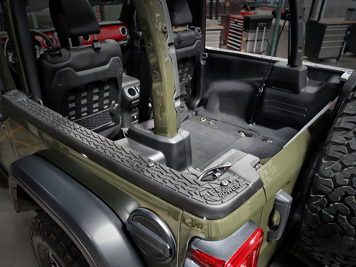 Terra Guard Tub Rail Covers Jeep Wrangler (Jl) 18-26 (2-Door Models w/ 3-Piece Hard-Top Only)