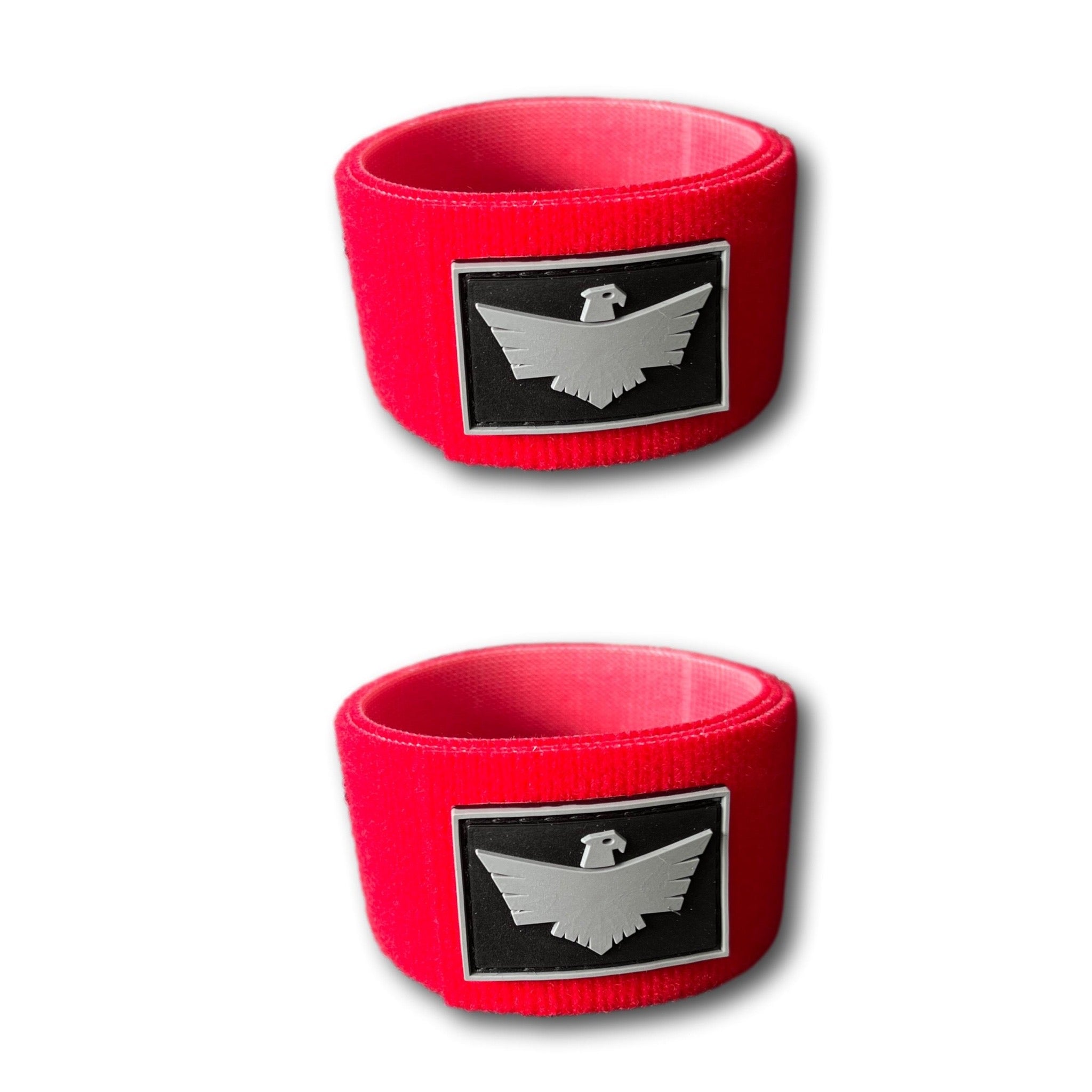 Alpine Strap Keeper-Red (sold in pairs)