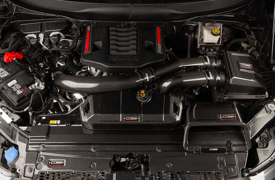 Redline Carbon Fiber Turbo Inlets (Boost Tubes) for Ford F-150/Raptor (Gen 3) 2021+